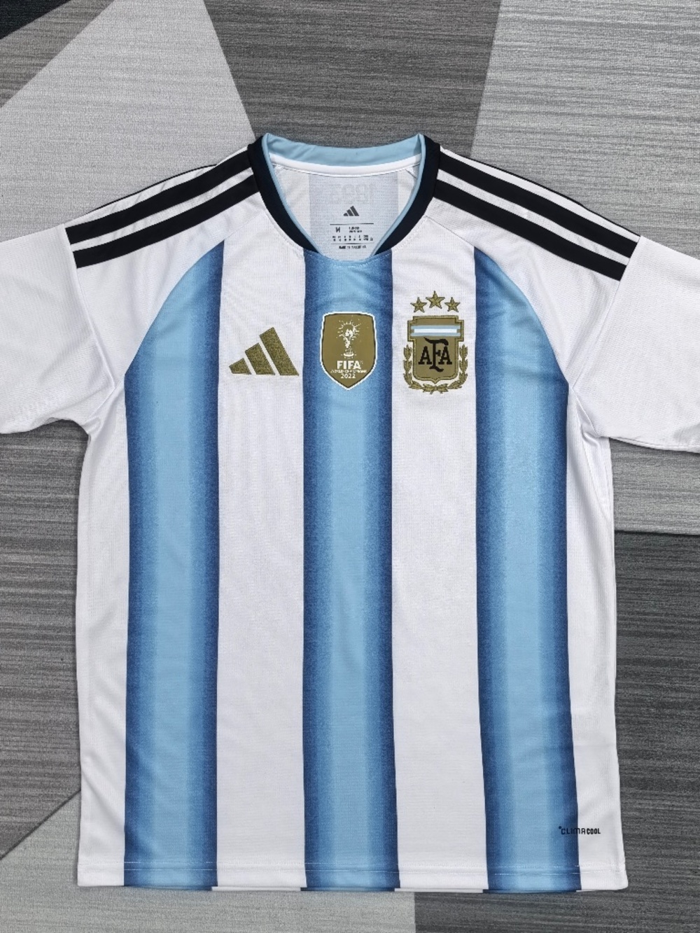 Argentina Soccer Jersey 2026 White/Blue Fan Version